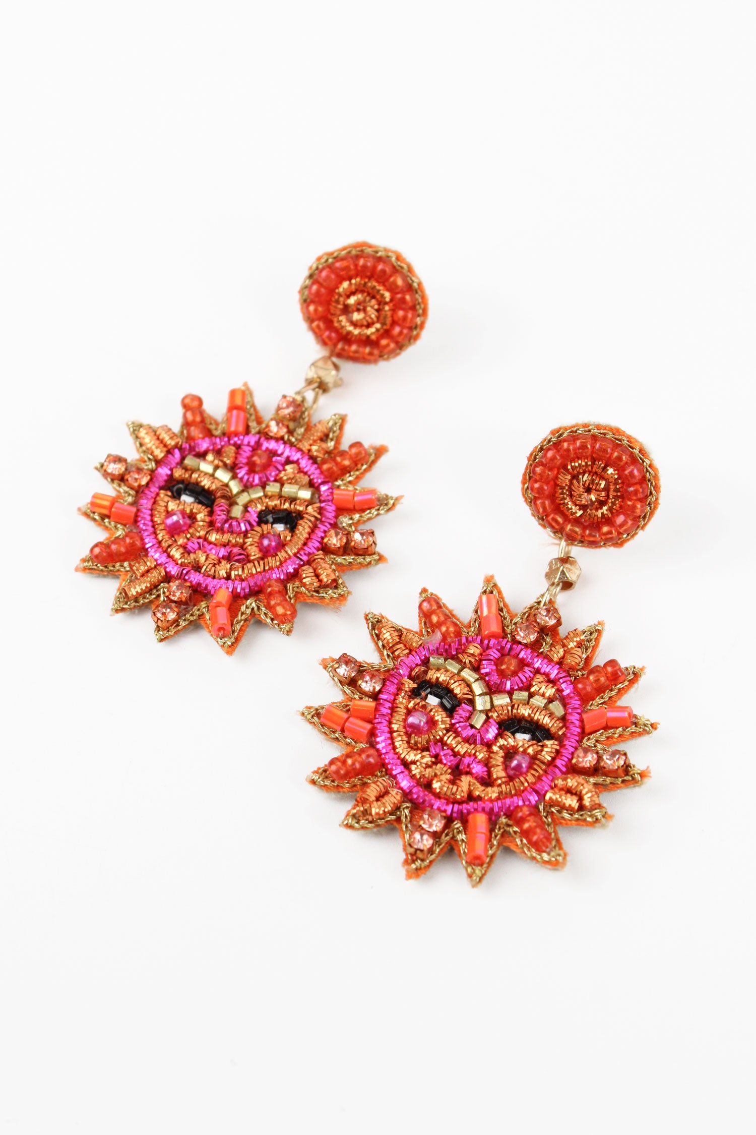 SUN FACE EARRINGS (8078433779928)