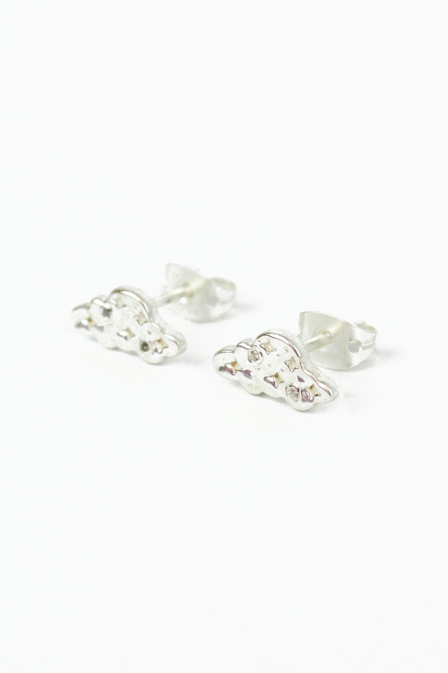 SILVER CLOUD STUDS (8108077220056)