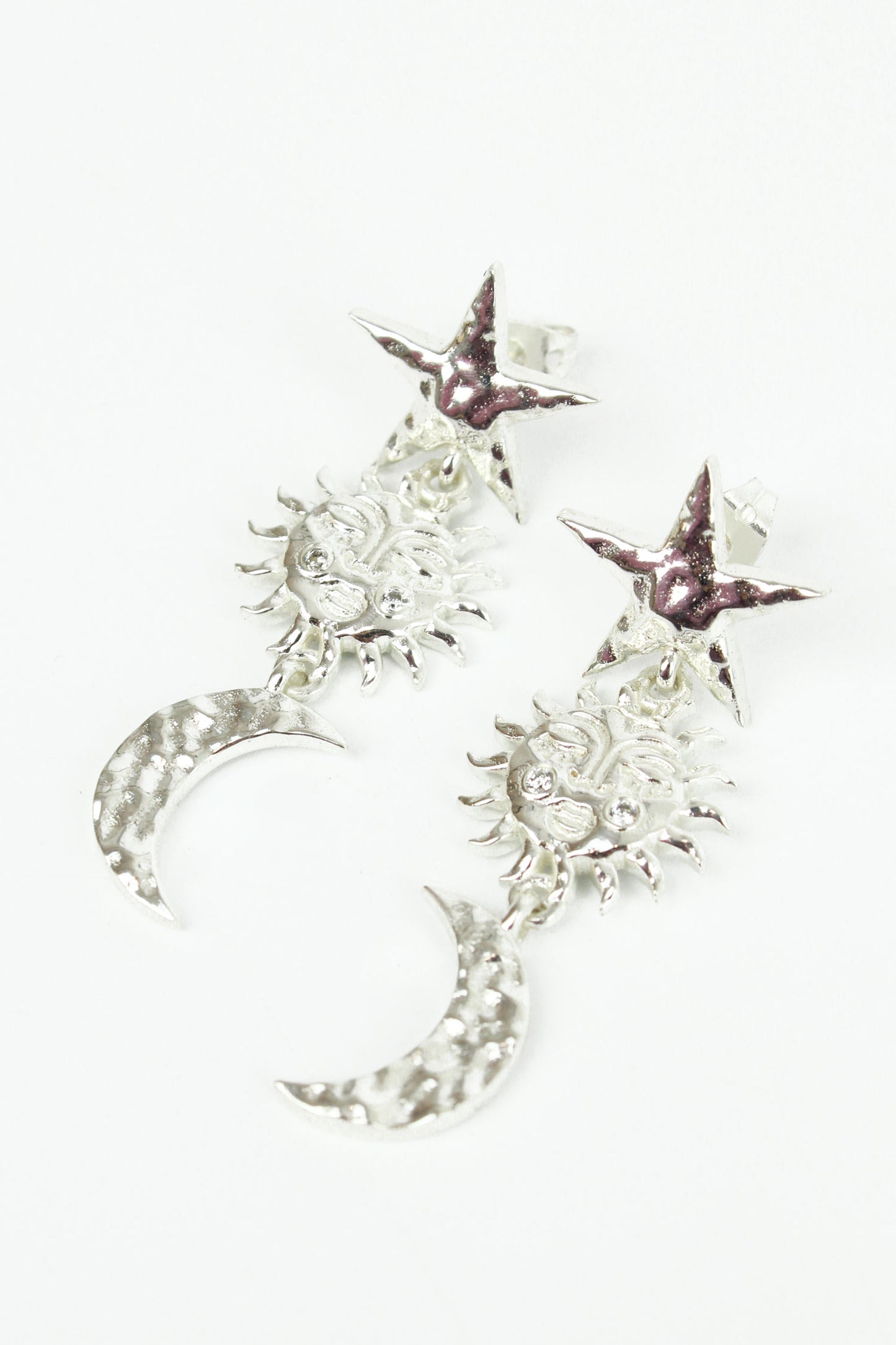SILVER CELESTIAL DROP EARRINGS (8108077482200)