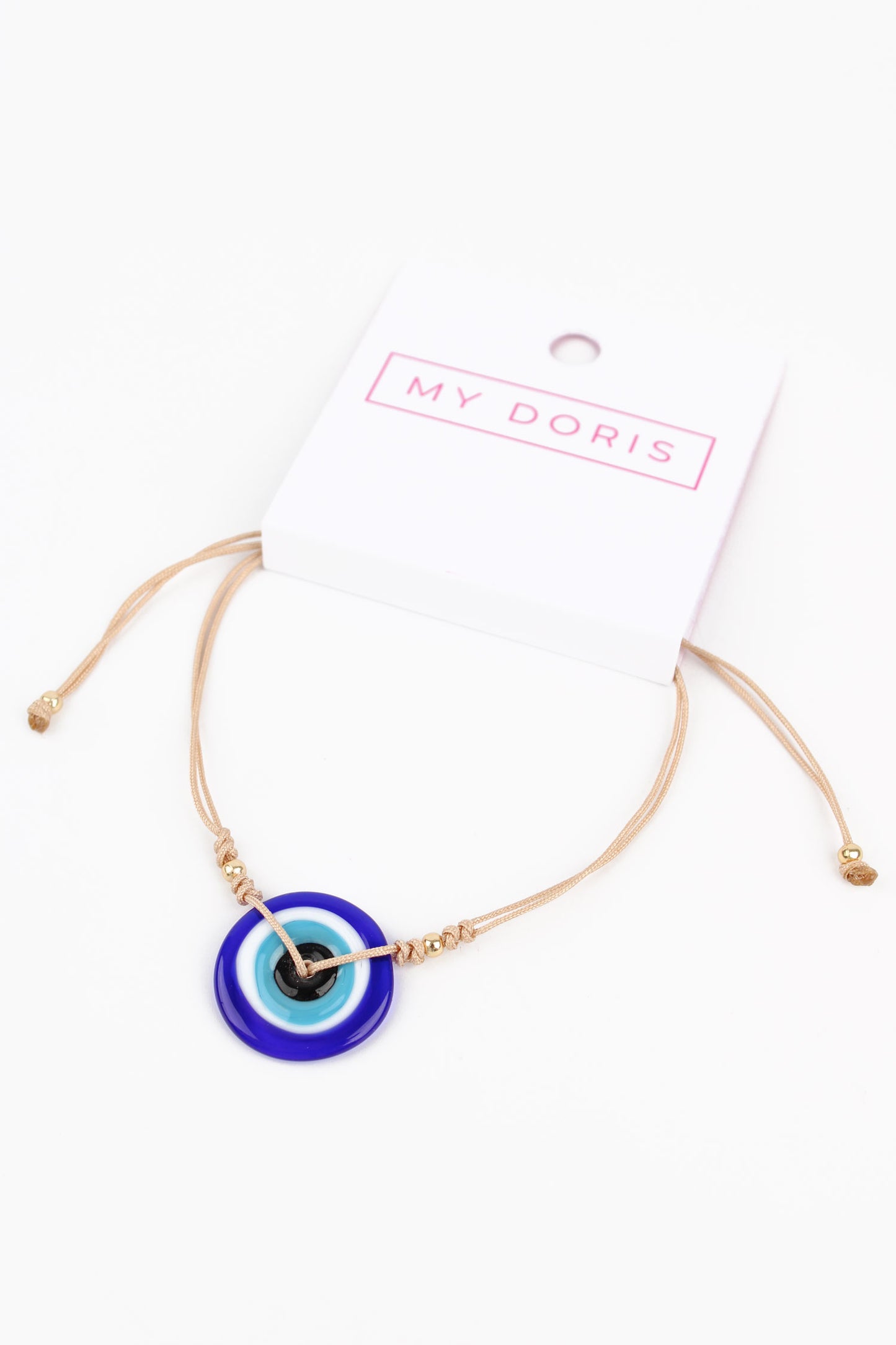 EVIL EYE GLASS BRACELET