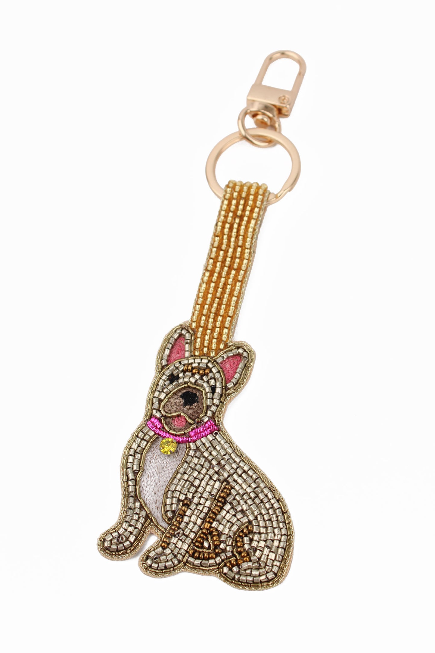 FRENCH BULLDOG KEYRING
