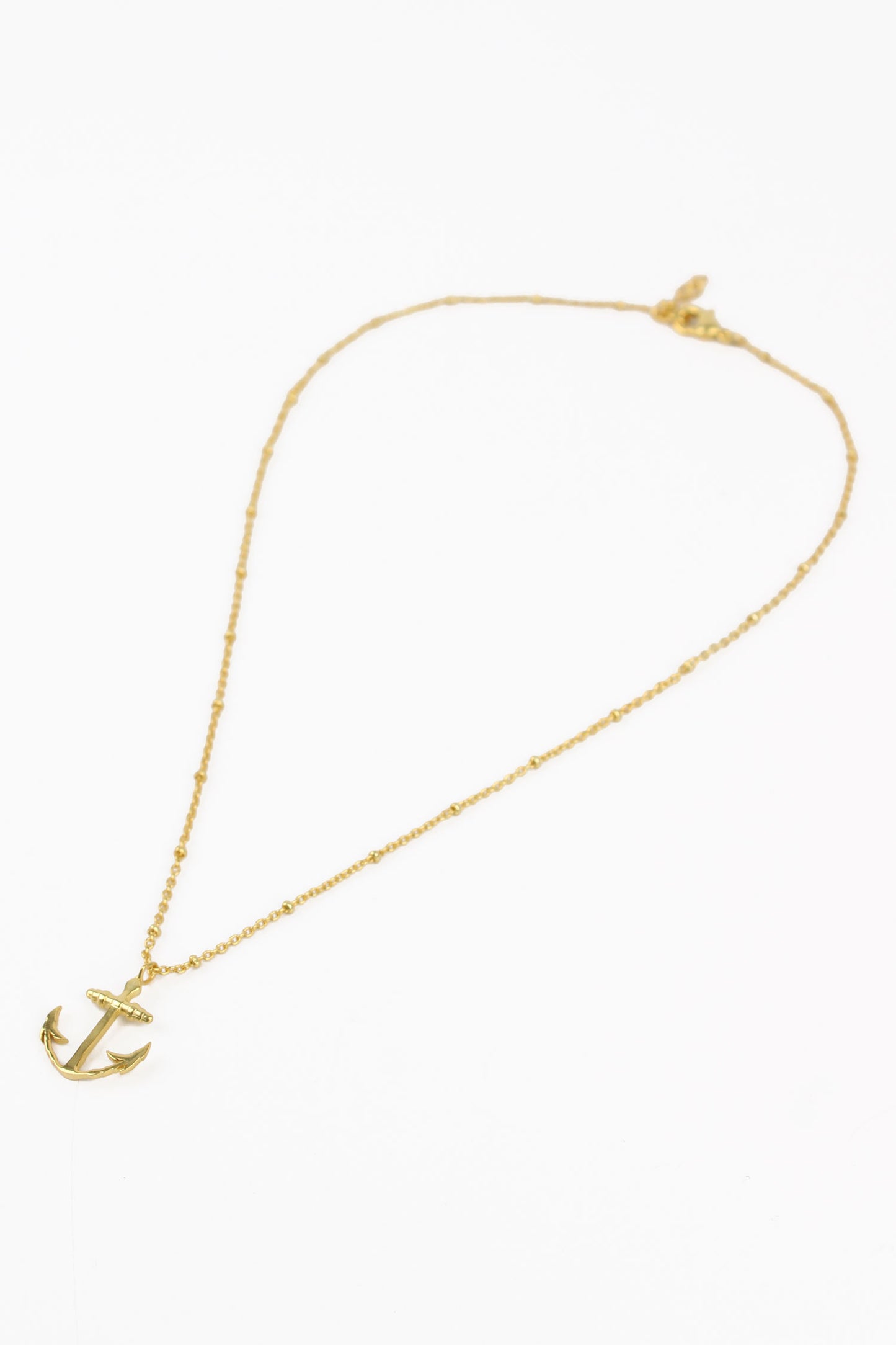COLLIER ANCRE EN OR