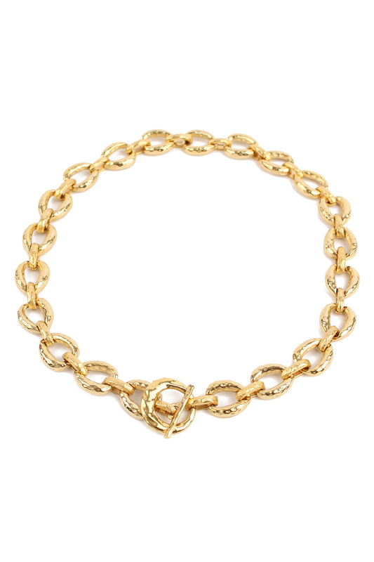GOLD CHUNKY NECKLACE
