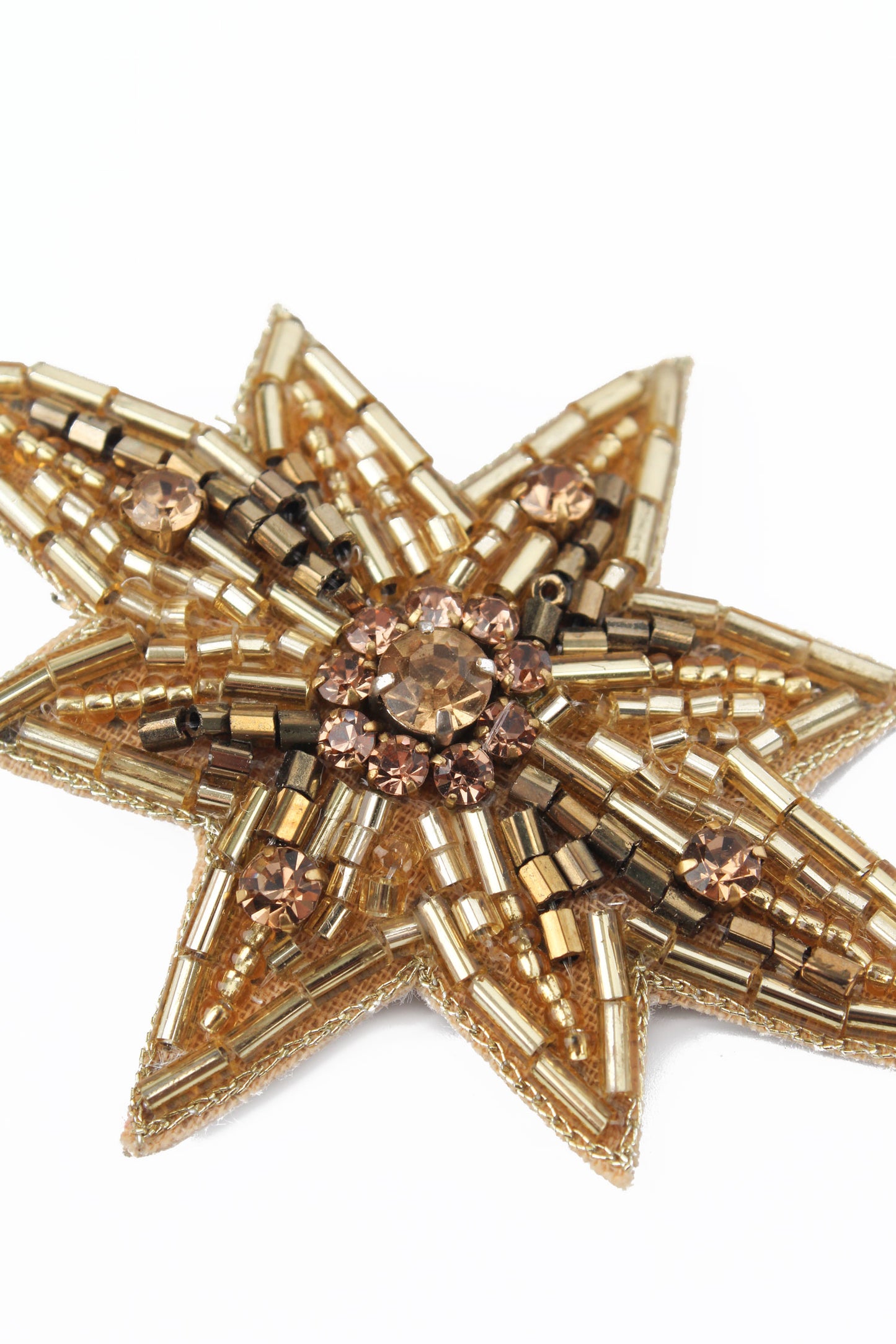 GOLD LARGE STAR HAIR CLIP