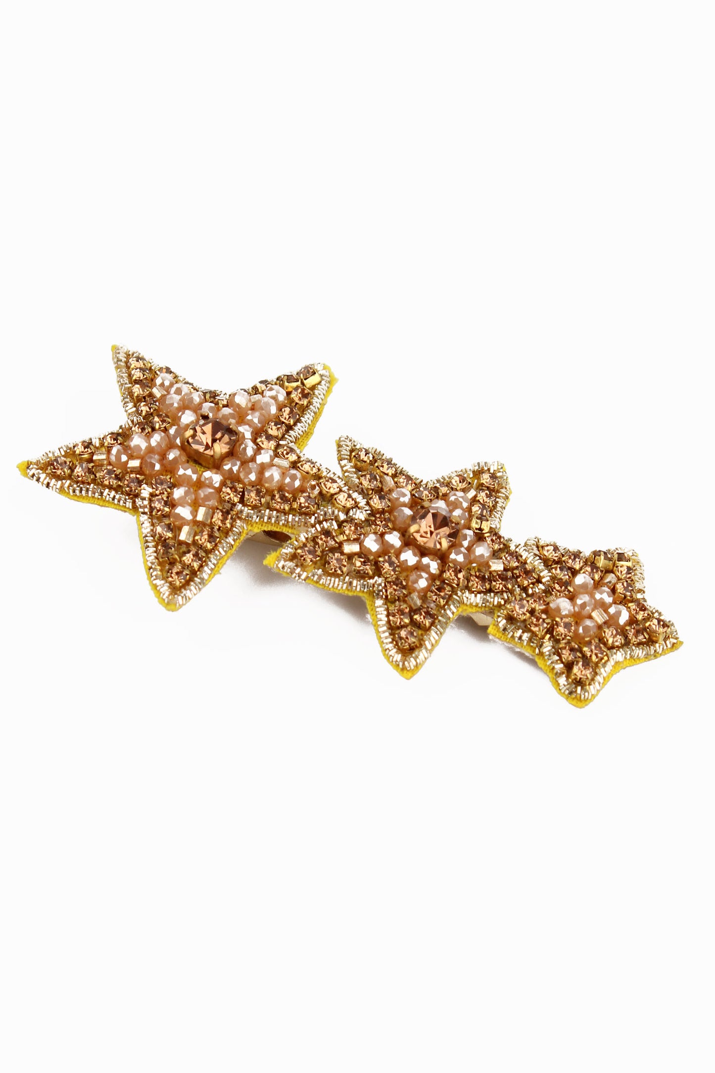 GOLD STAR HAIR CLIP