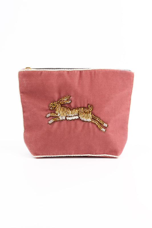 GOLDEN HARE SMALL POUCH
