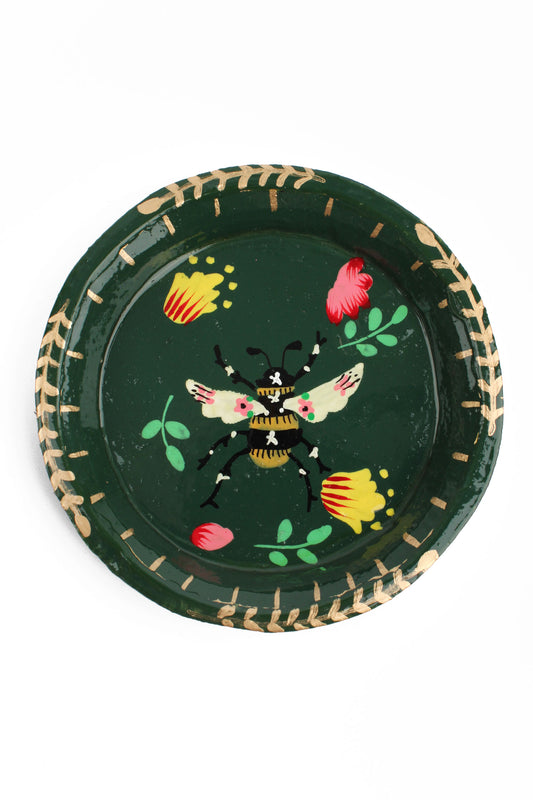 GREEN BEE TRINKET DISH