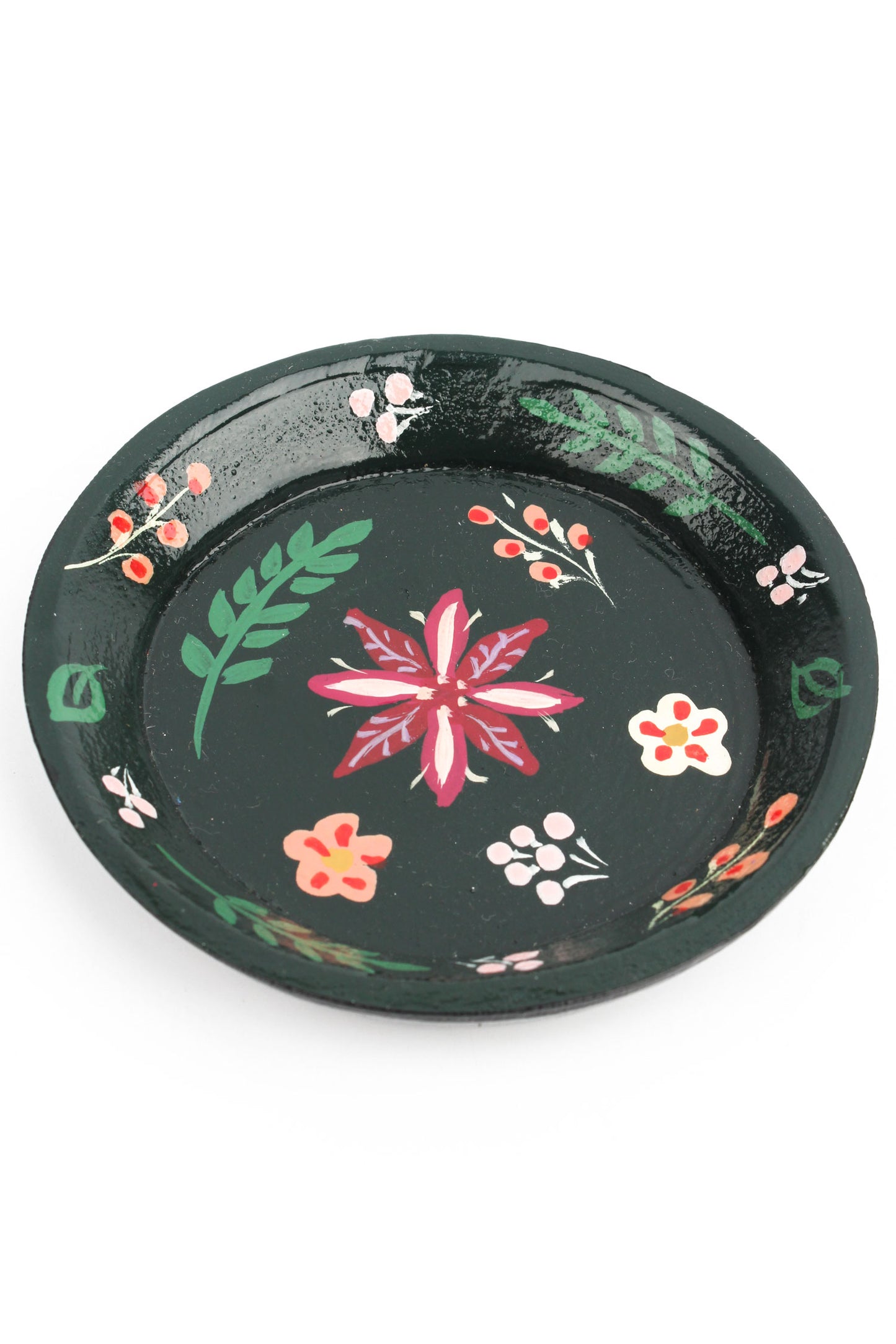 GREEN TRINKET DISH