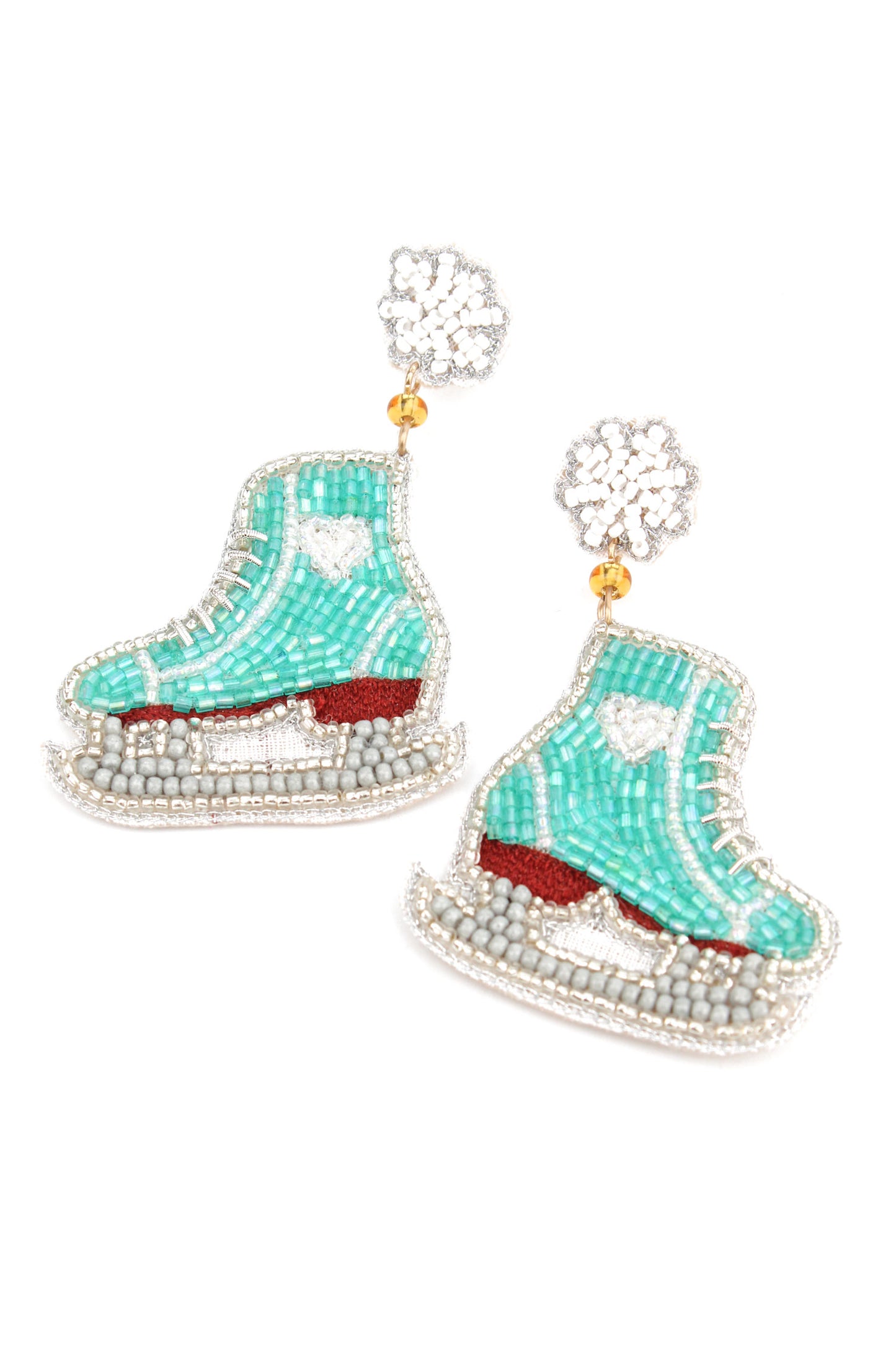 ICE SKATE BOOT EARRINGS