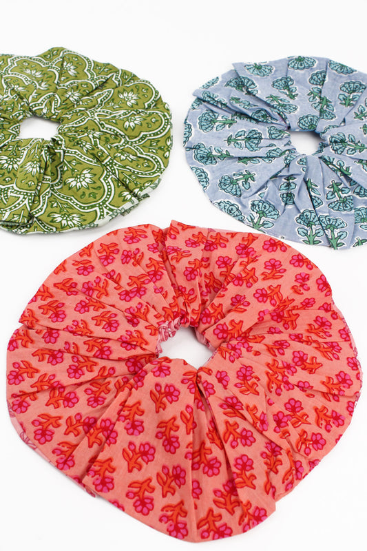 LARGE SCRUNCHIES - PACK OF 3