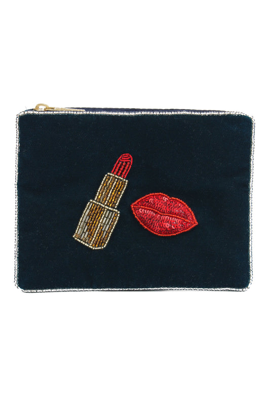 MAKE UP LIPSTICK & LIPS SMALL POUCH