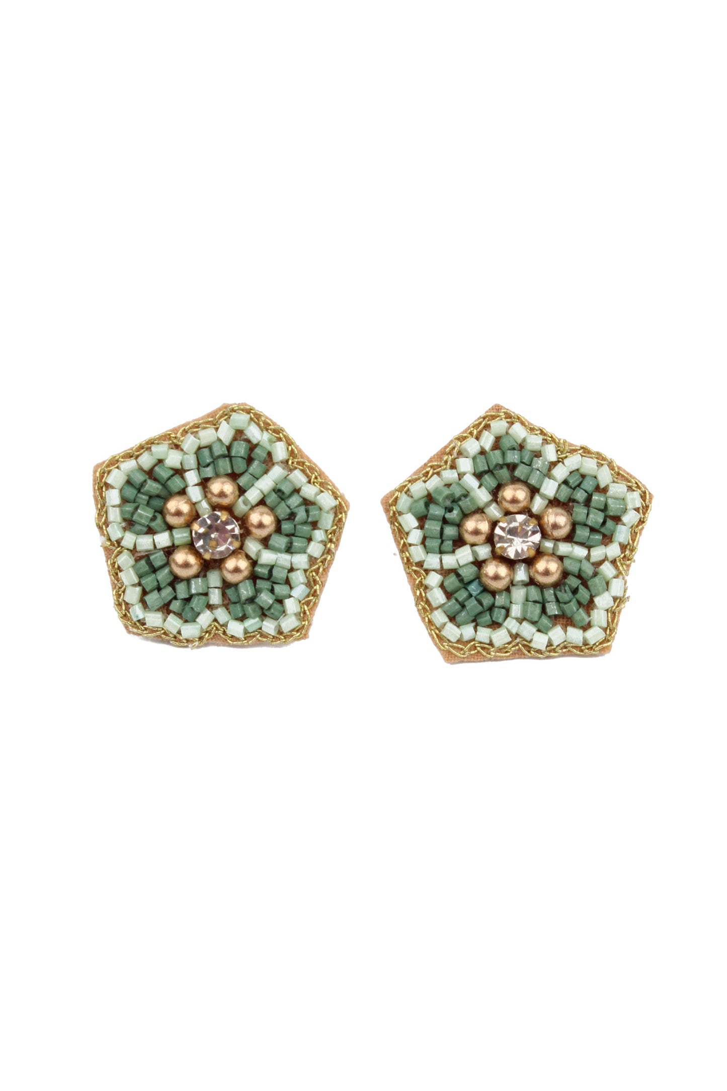 MINT FLOWER STUD