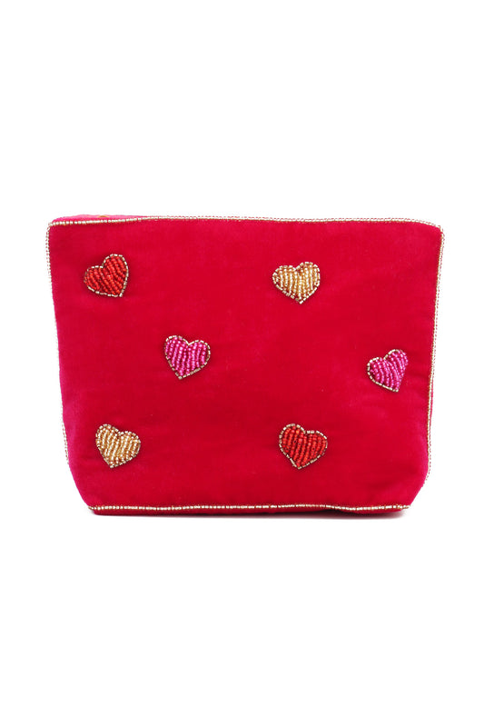 MULTI HEART MEDIUM POUCH