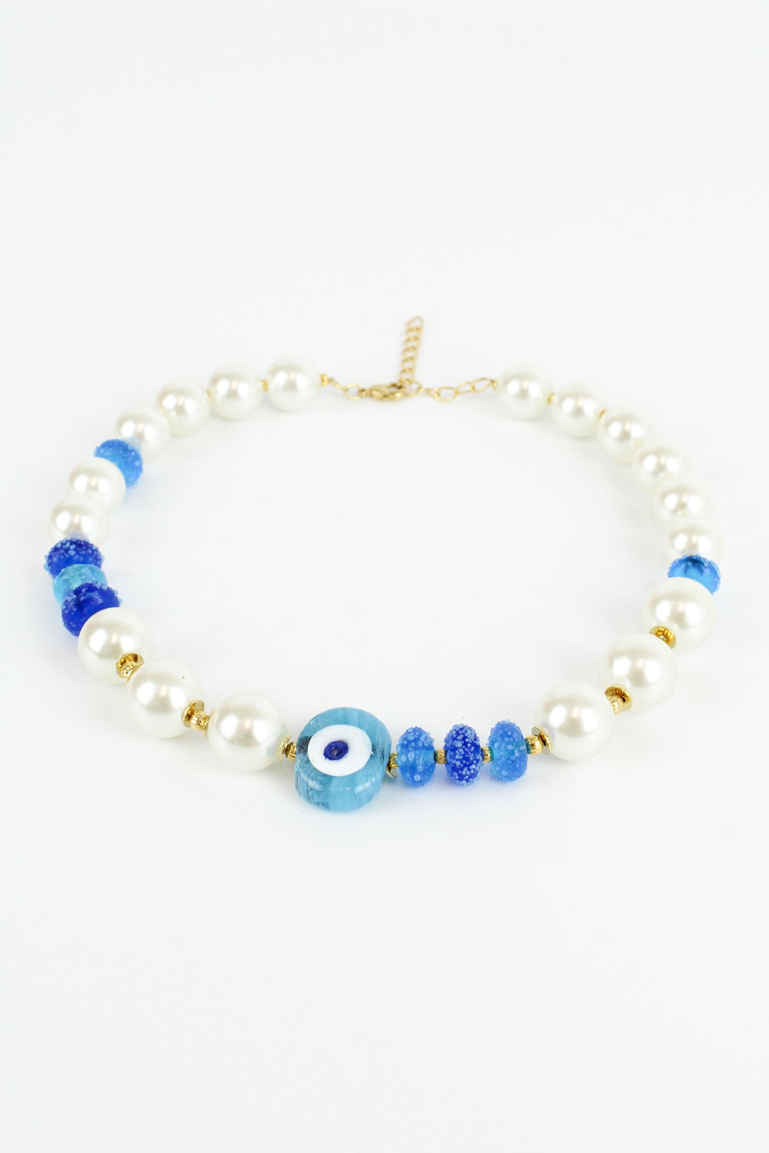 EVIL EYE CHUNKY NECKLACE (7591510769880)