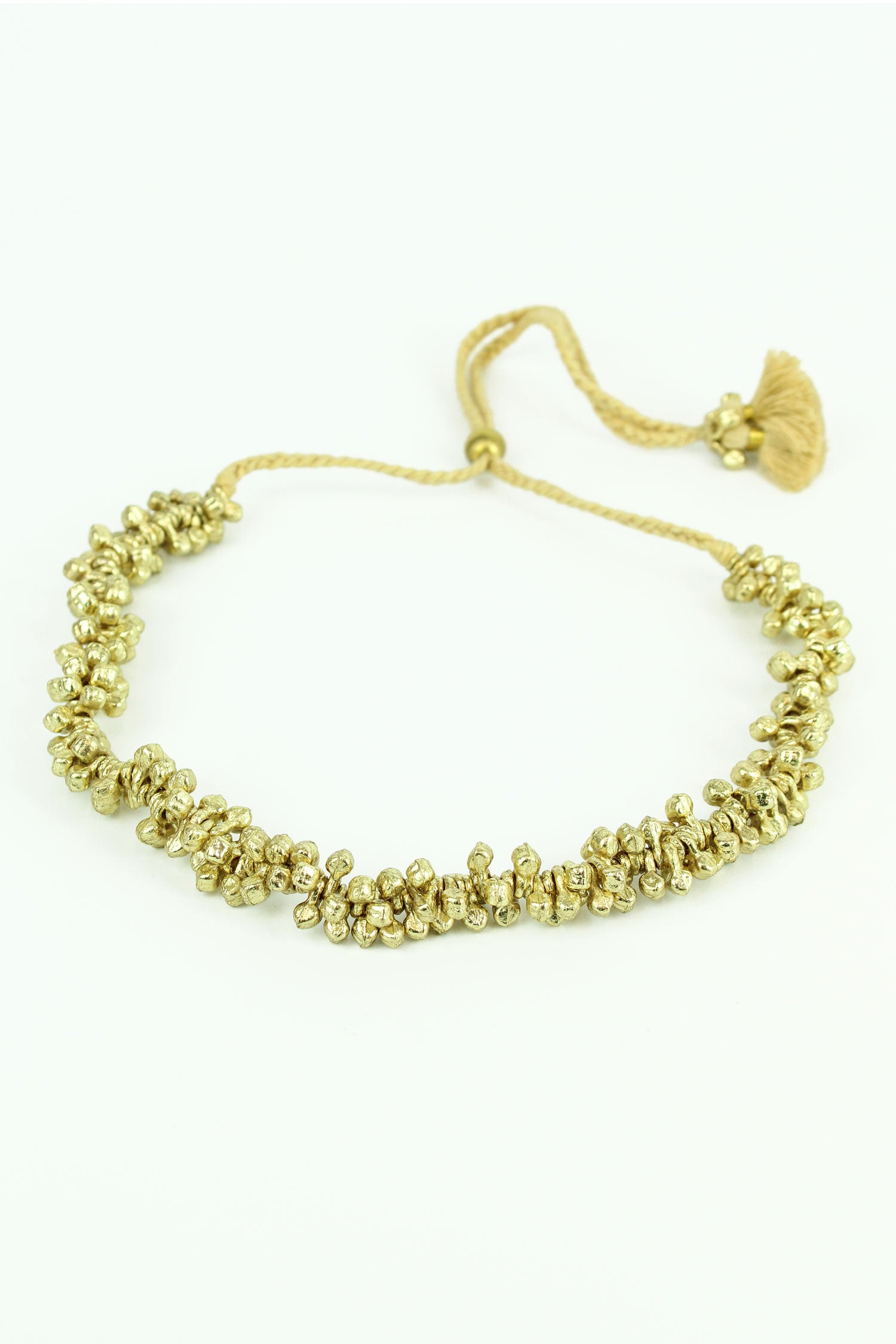 GOLD CHUNKY CHOKER NECKLACE (8015374352600)