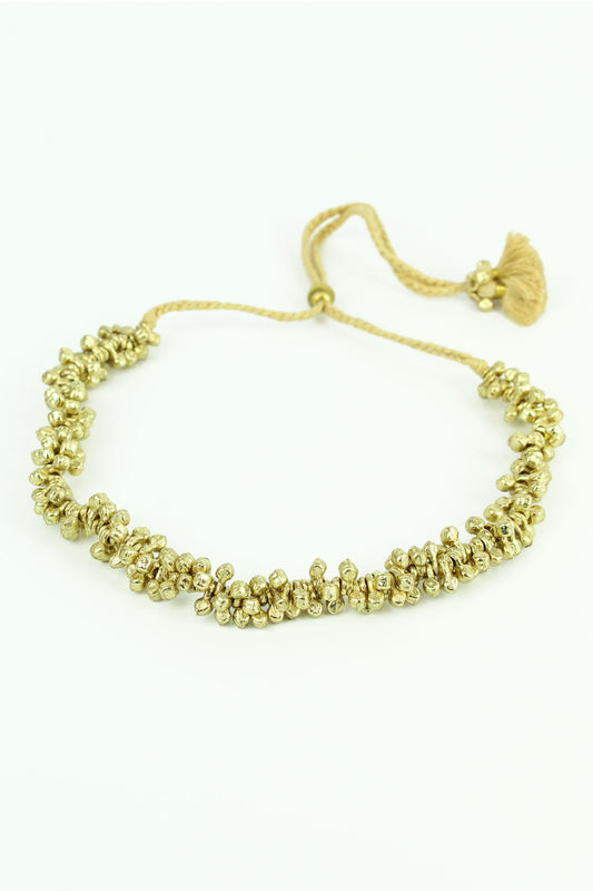 GOLD CHUNKY CHOKER NECKLACE (8015374352600)