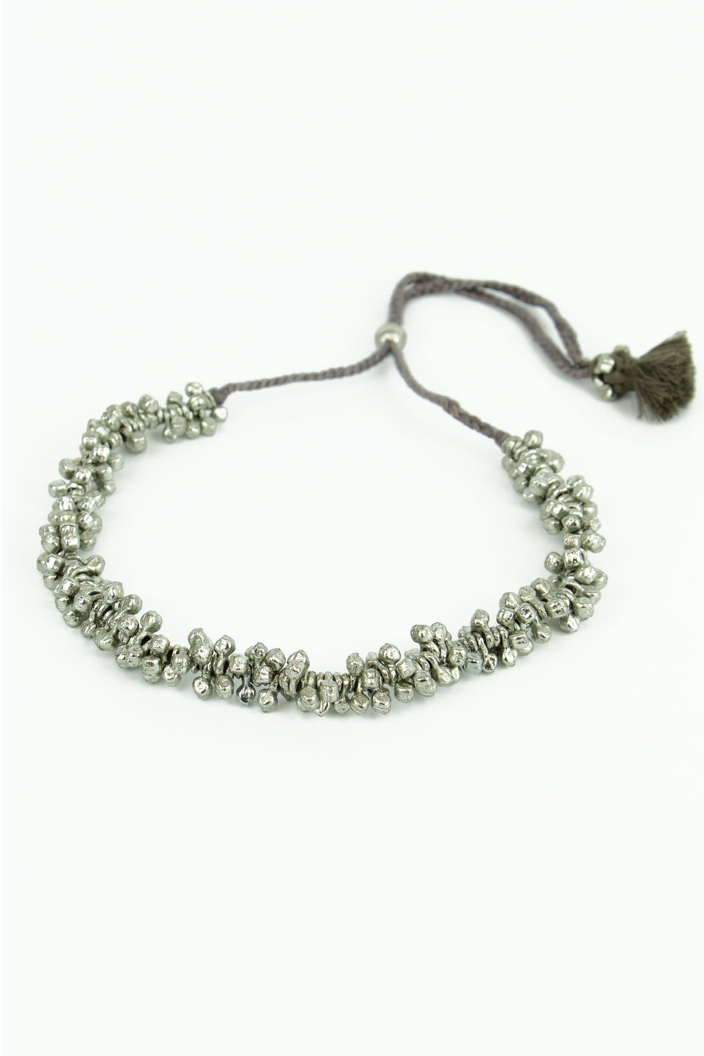 SILVER CHUNKY CHOKER NECKLACE (8015375696088)