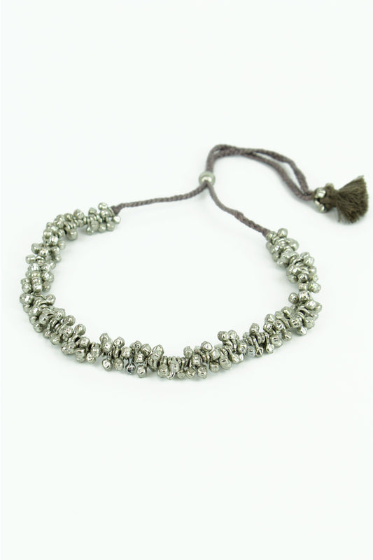 SILVER CHUNKY CHOKER NECKLACE (8015375696088)