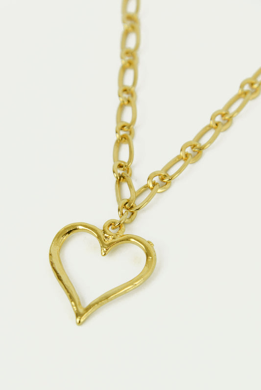 HEART CHAIN NECKLACE