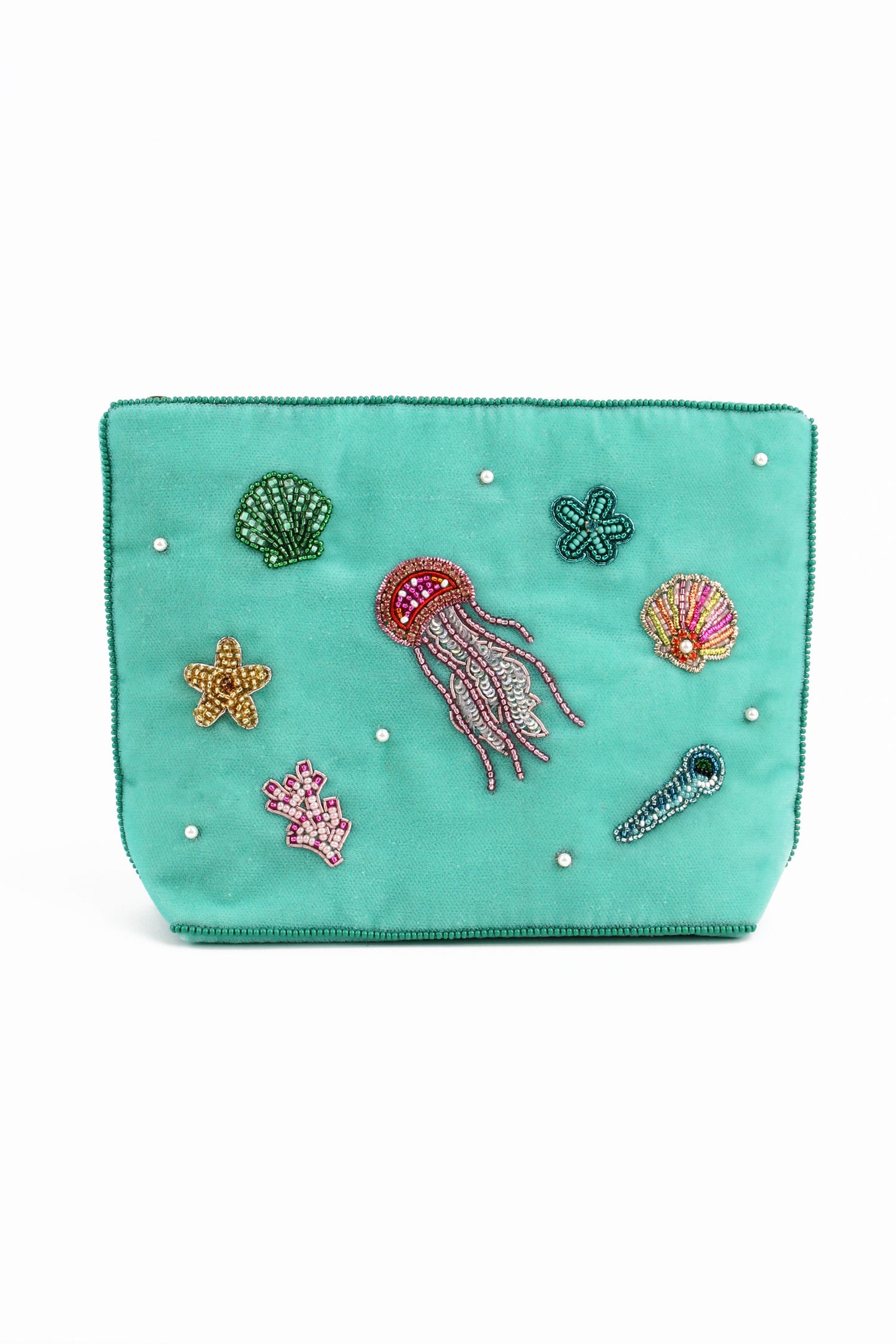 NEW SEA SCENE MEDIUM POUCH