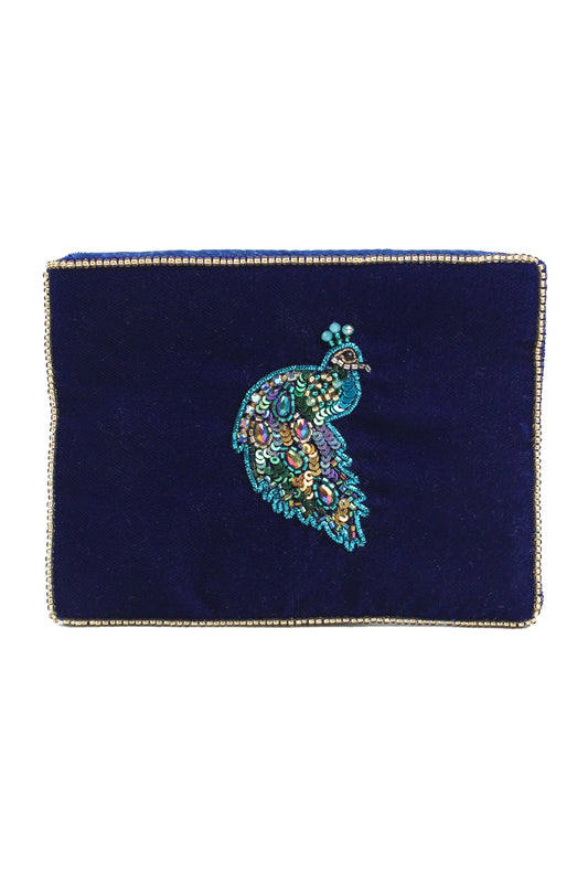 PEACOCK SMALL POUCH