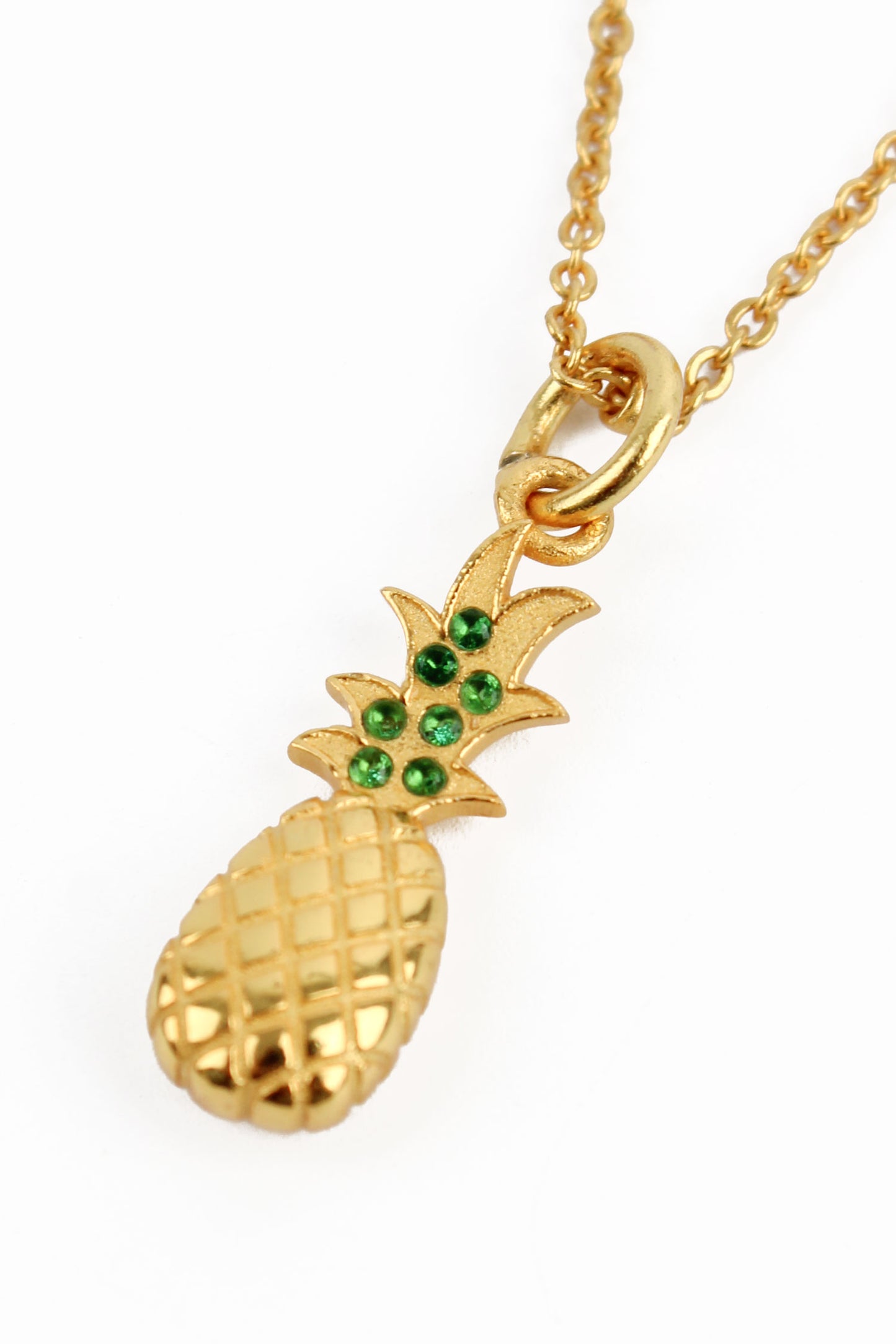PINEAPPLE CZ NECKLACE