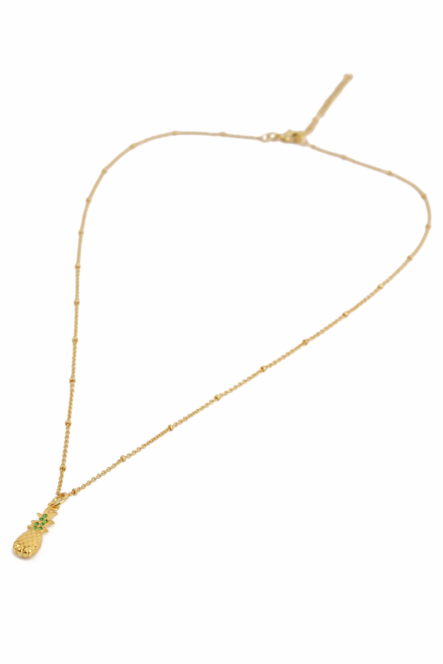 PINEAPPLE CZ NECKLACE