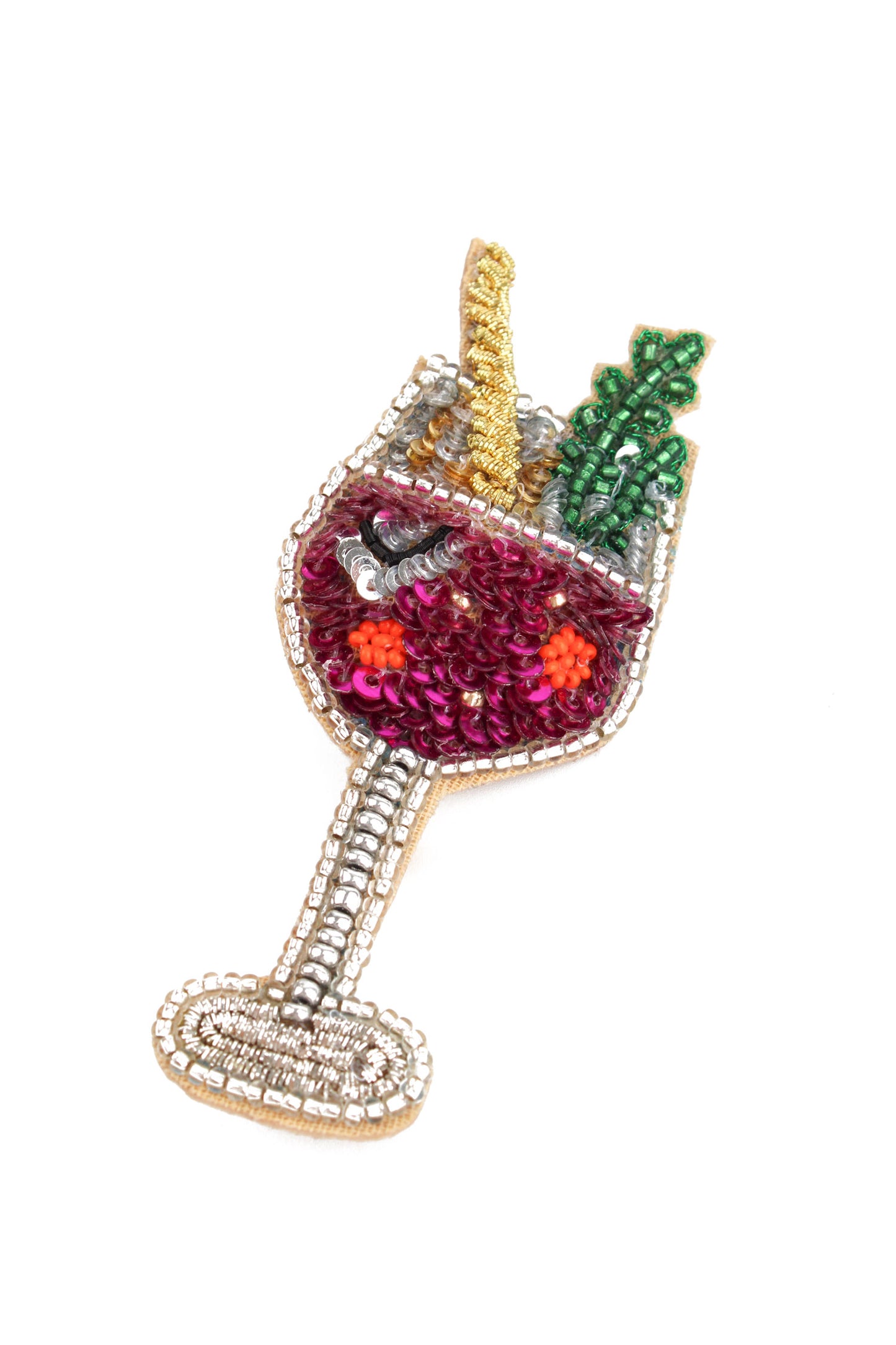 PINK FIZZ BROOCH