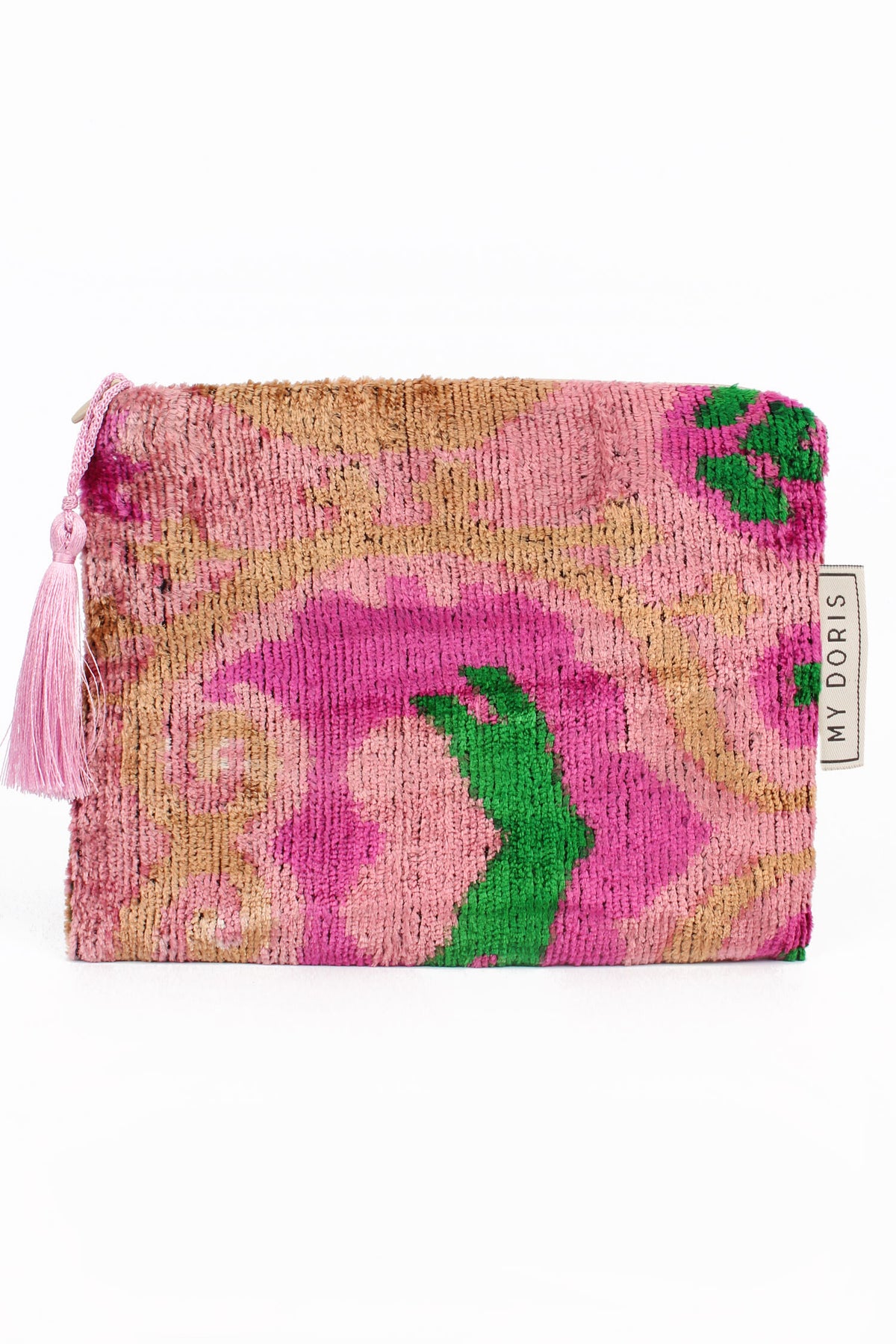 PINK SWIRL MEDIUM POUCH