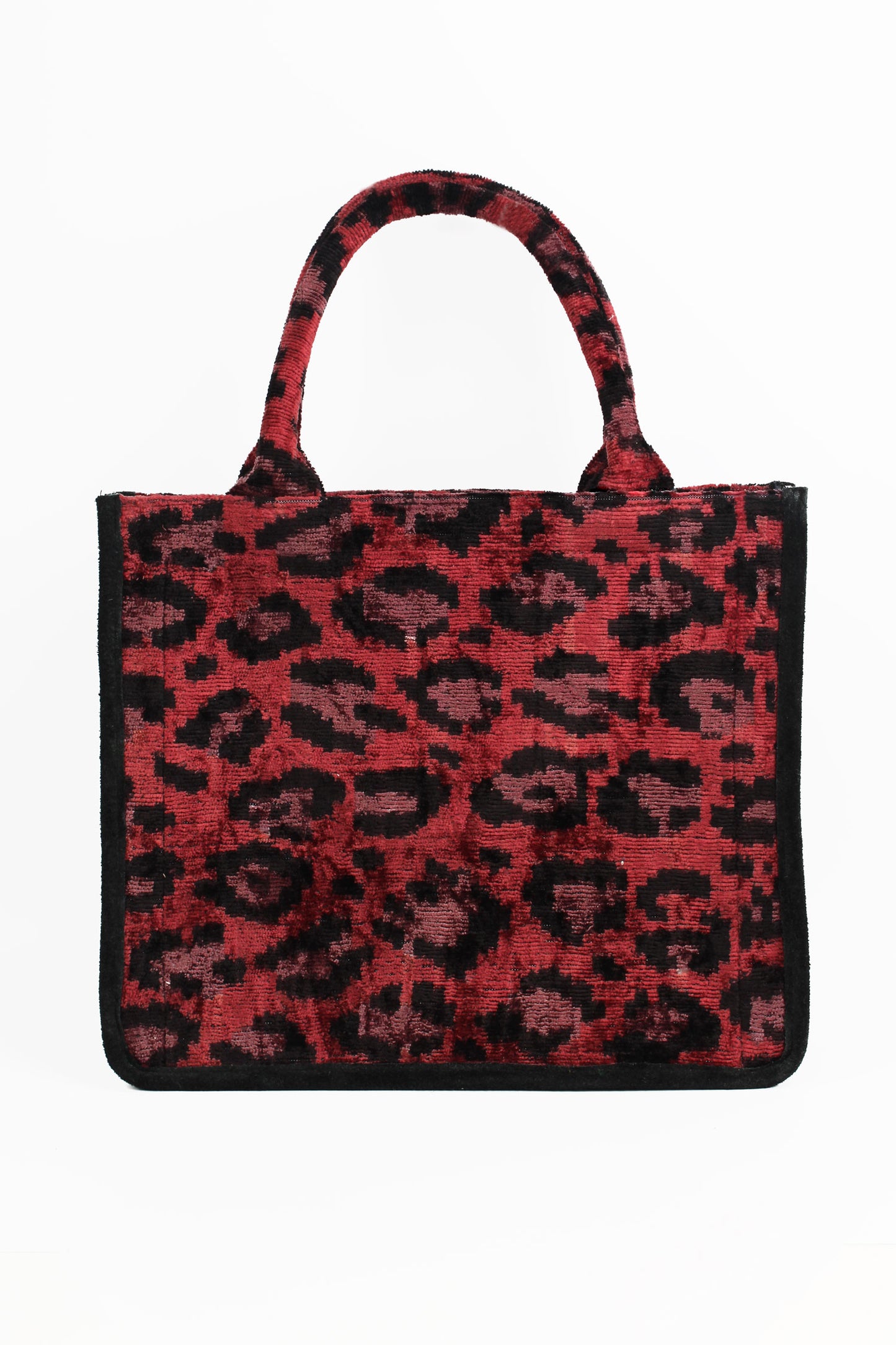 PLUM LEOPARD LARGE BAG GIGI