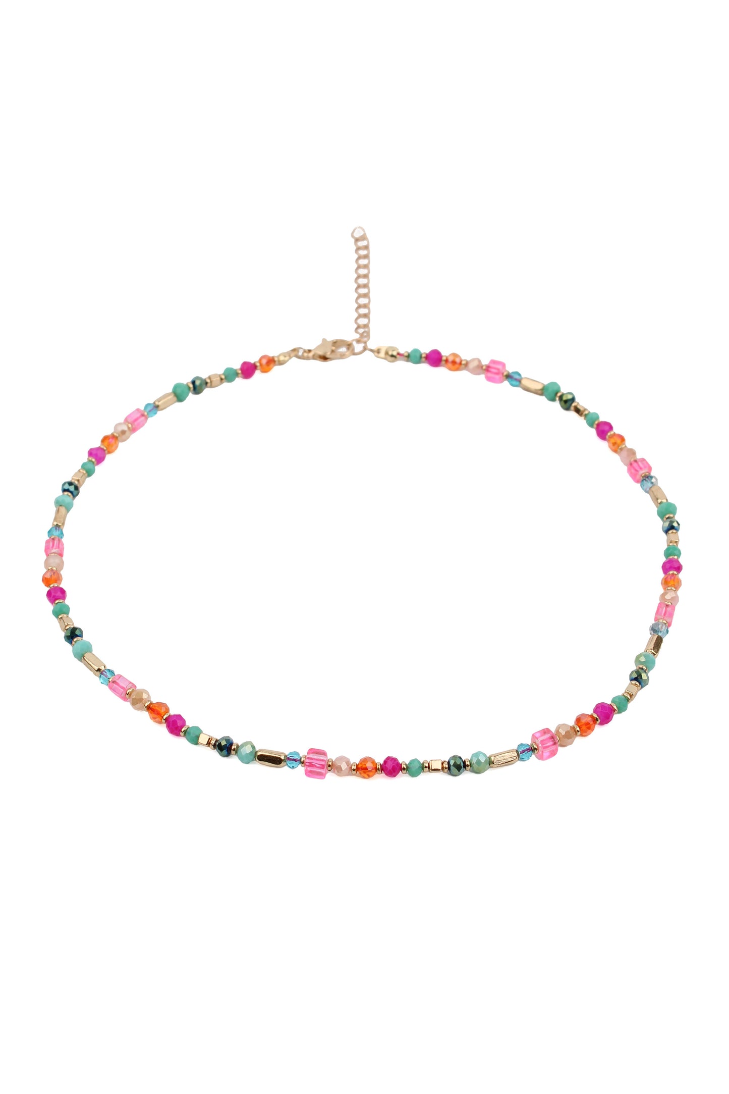 RAINBOW BEADED NECKLACE