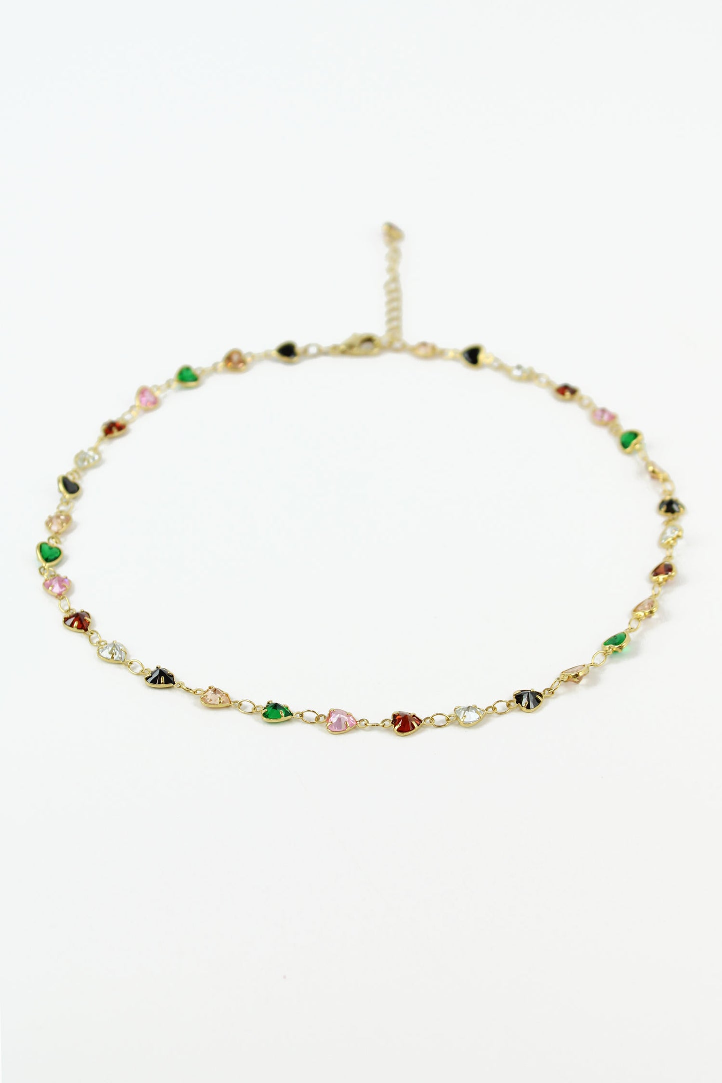RAINBOW HEART NECKLACE