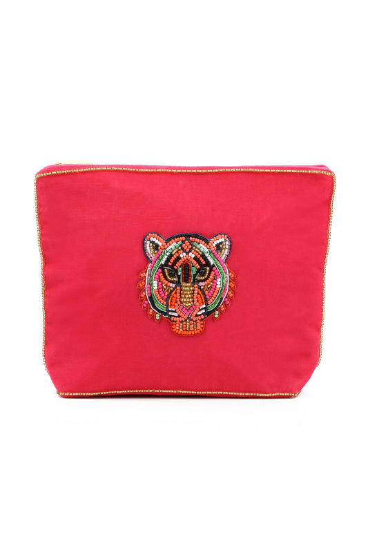 RAINBOW TIGER MEDIUM POUCH