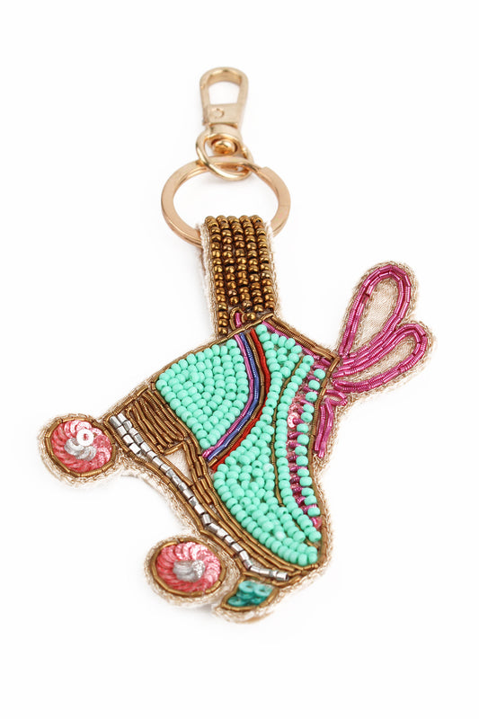ROLLER SKATE KEYRING/BAG CHARM