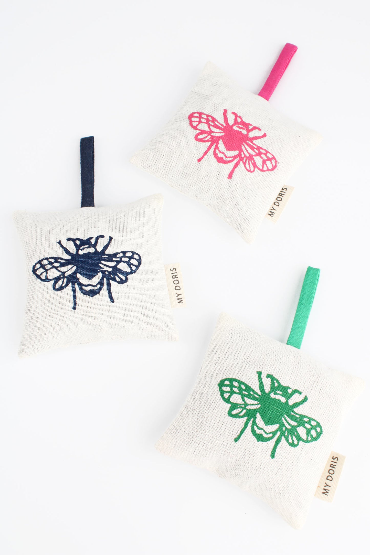 SET OF 3 BEE LAVENDER BAGS