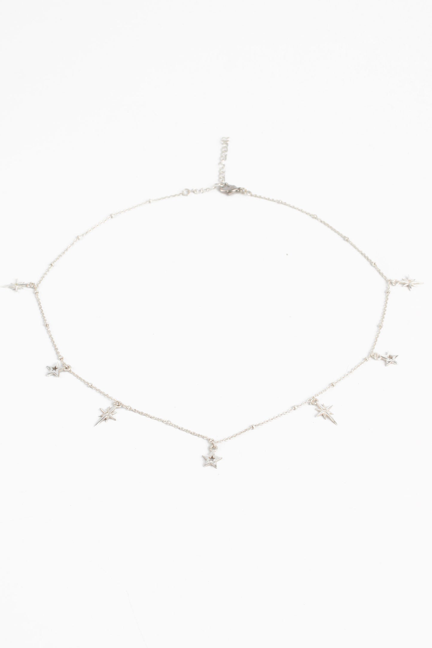 SILVER CHARM NECKLACE