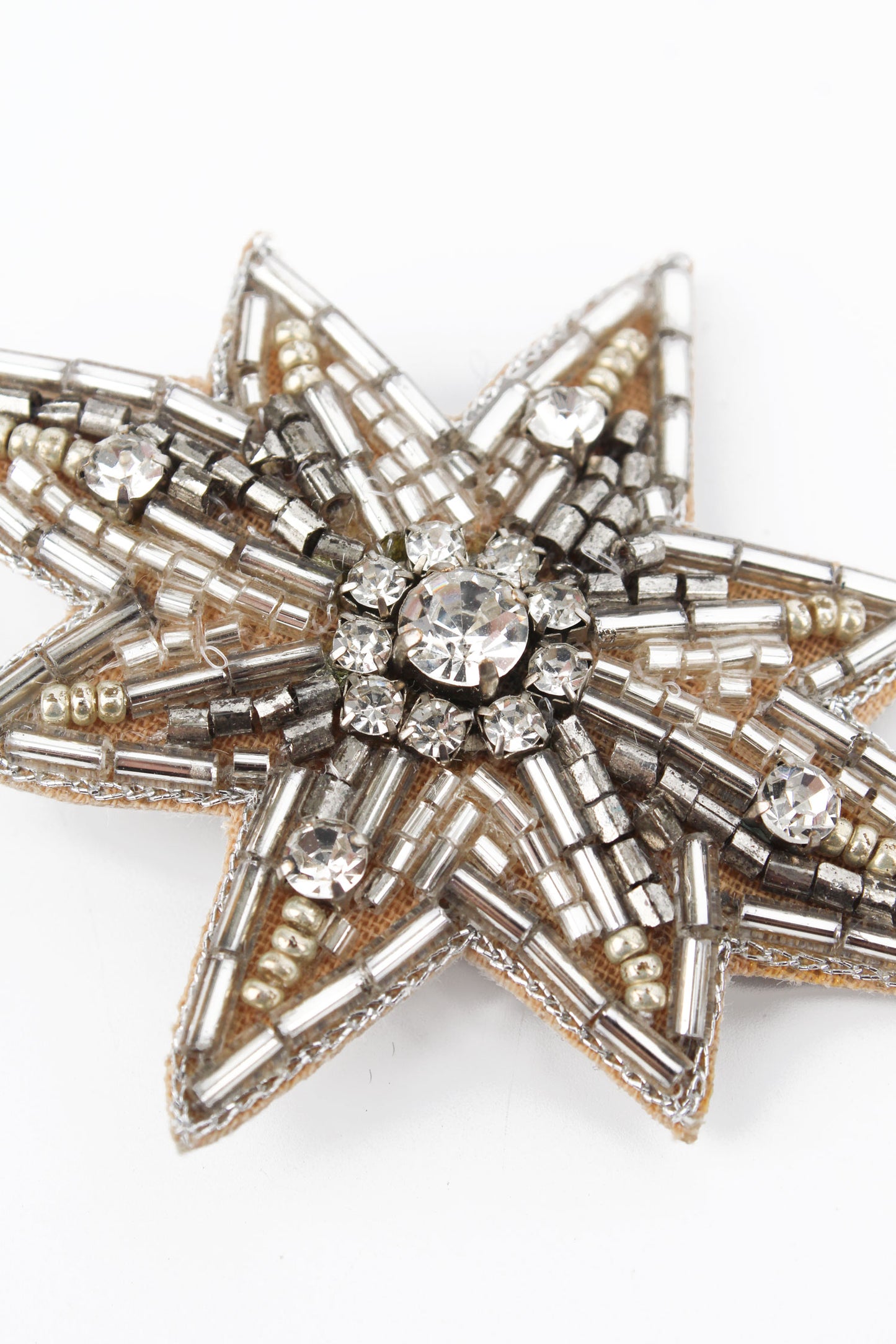 SILVER LARGE STAR HAIR CLIP