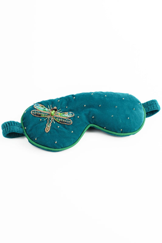 BLUE DRAGONFLY SLEEP EYE MASK