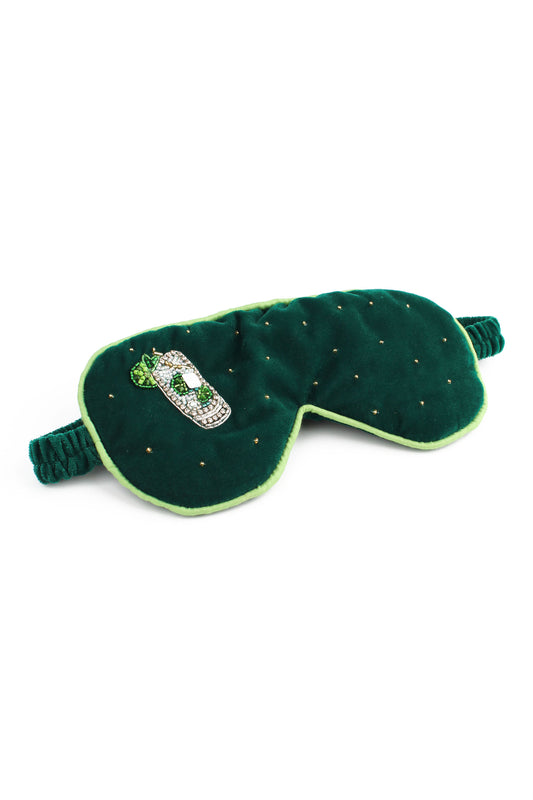 SPARKLY MOJITO SLEEP EYE MASK