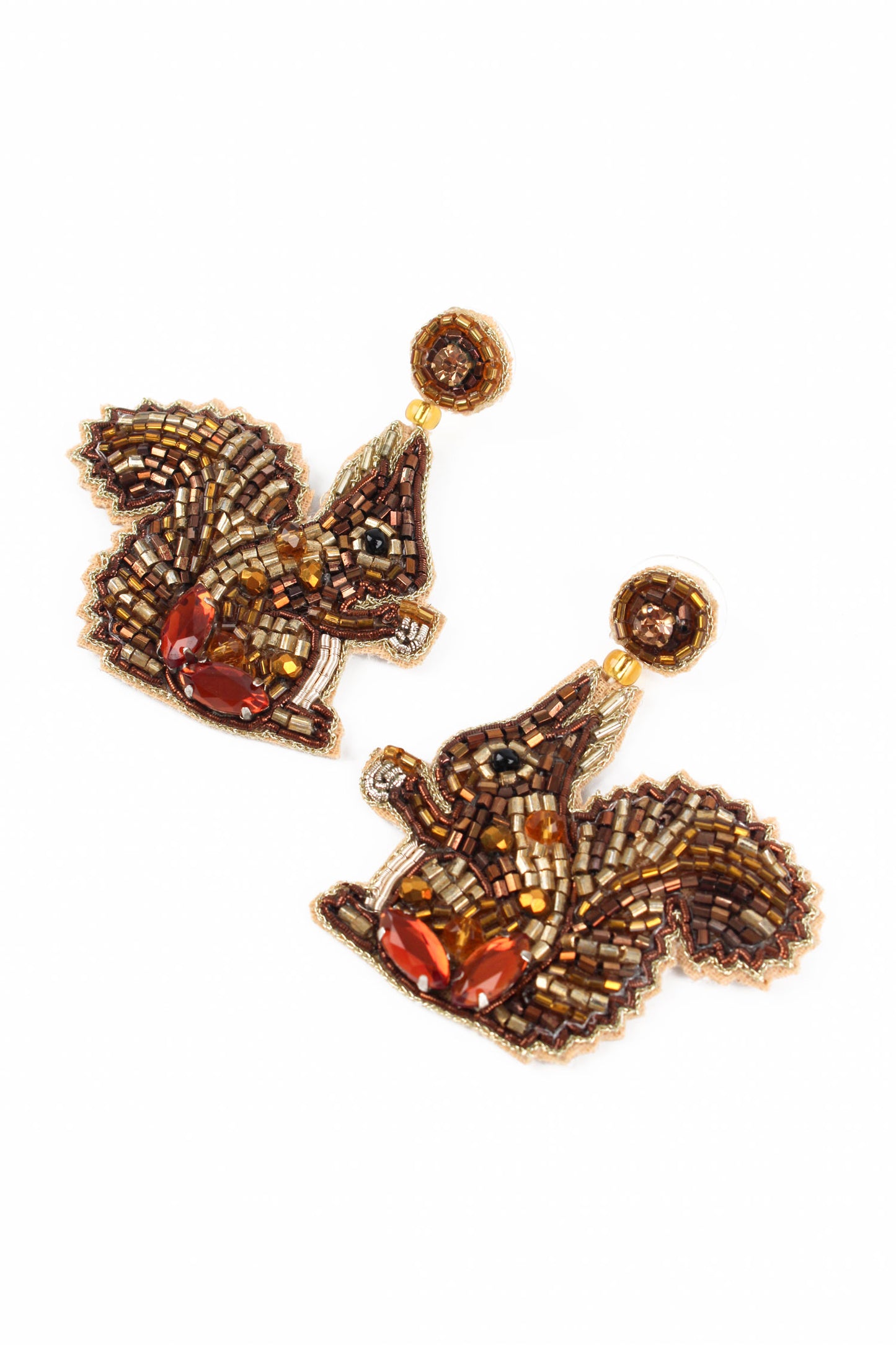 SQUIRREL BEADED DROPS