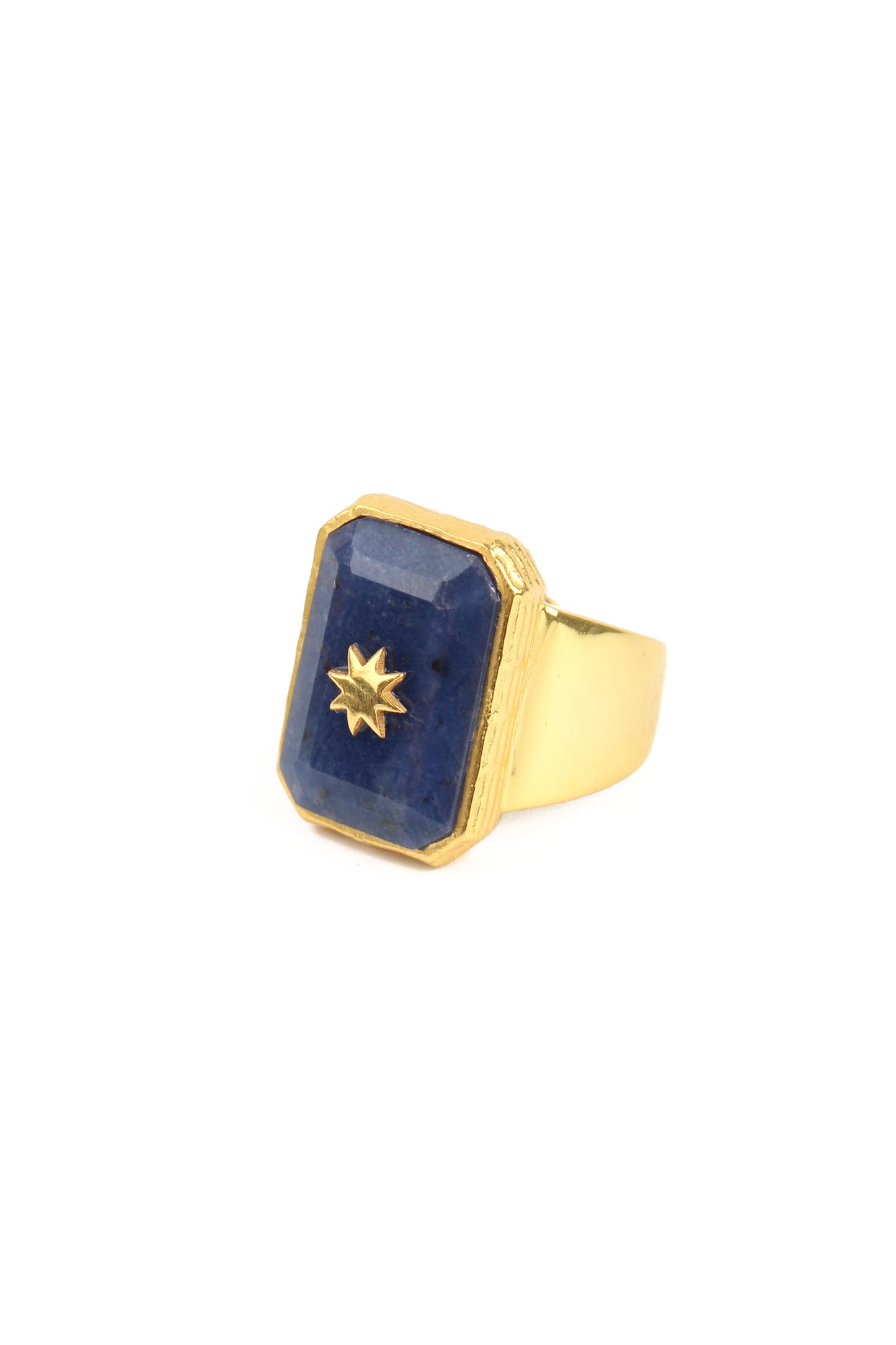 STATEMENT RING BLUE SODALITE