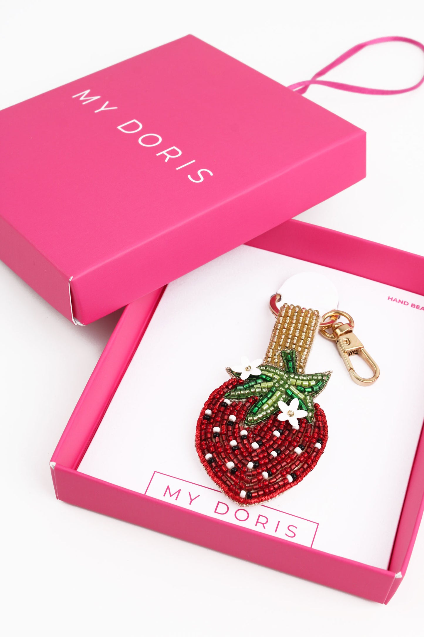STRAWBERRY KEYRING/BAG CHARM