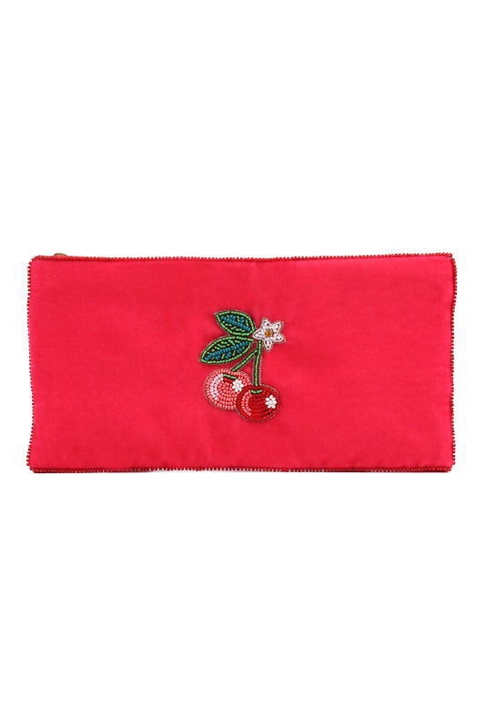 SUMMER CHERRY MULTI USE POUCH