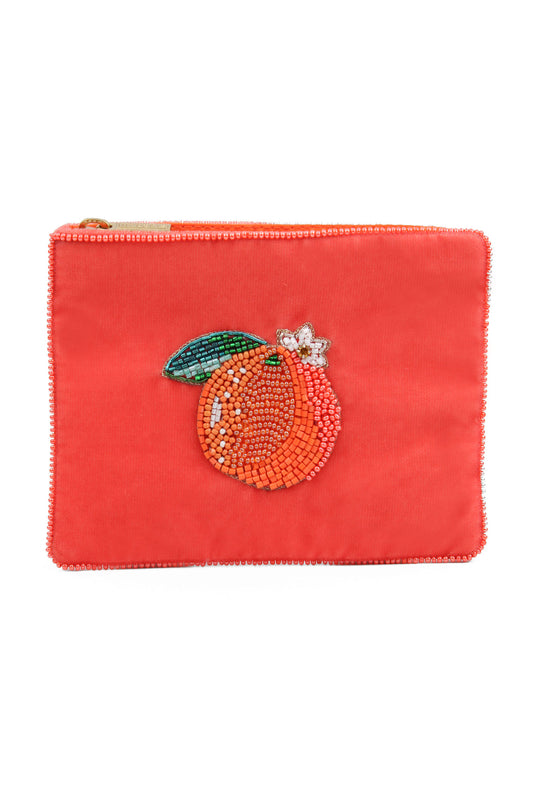 SUMMER ORANGE SMALL POUCH