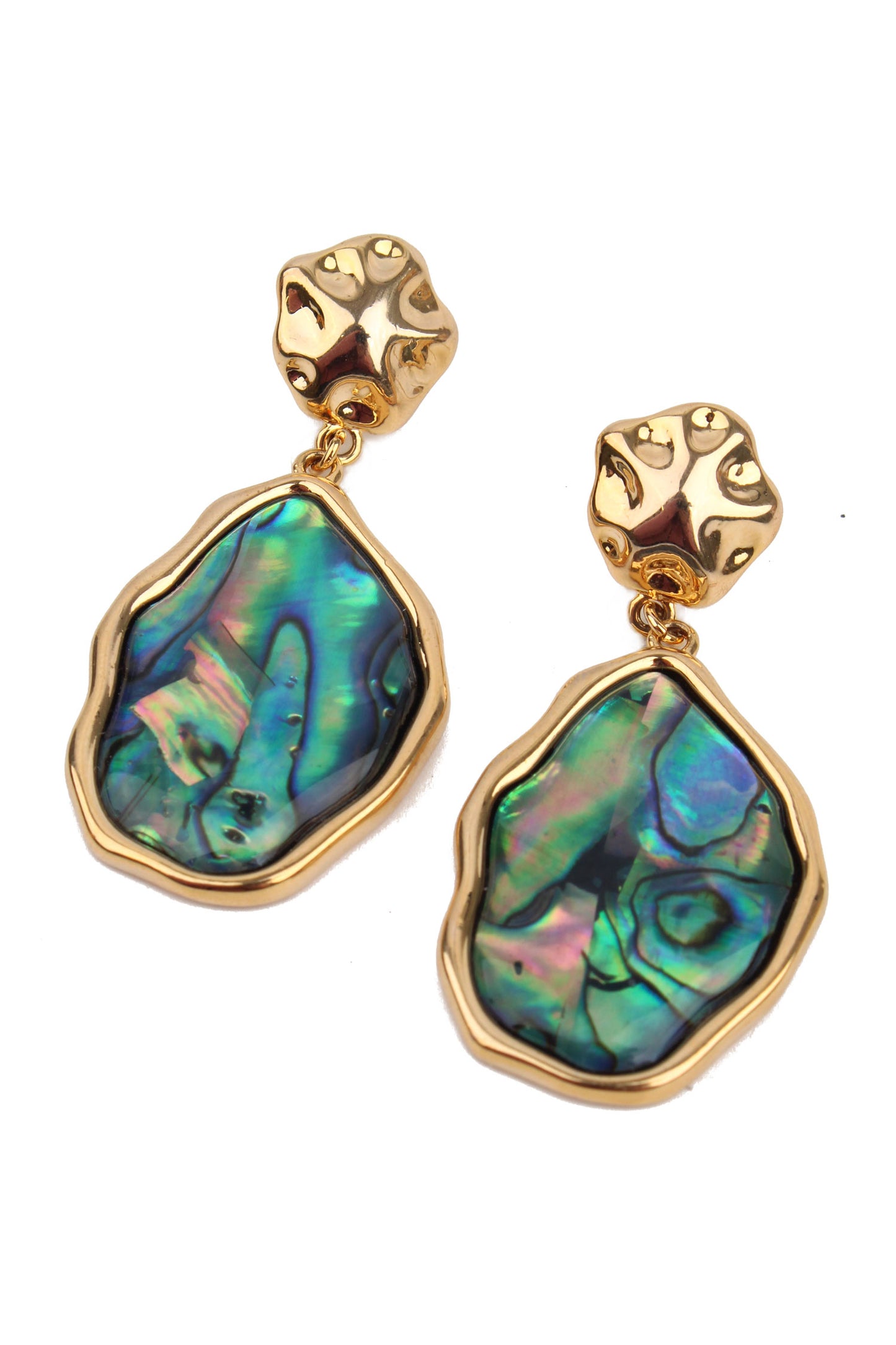 SWIRLY DROP EARRINGS