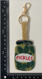 JAR OF PICKLES KEYRING