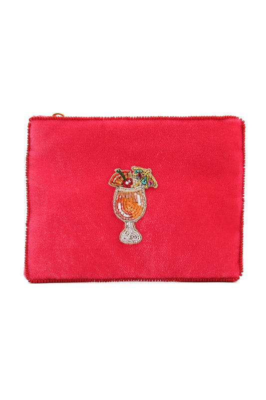 UMBRELLA COCKTAIL SMALL POUCH