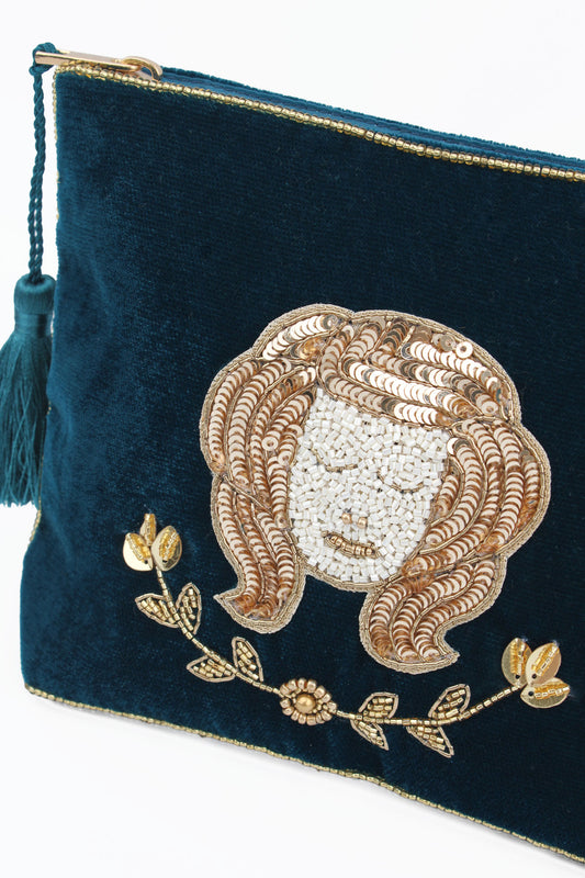 VIRGO MEDIUM POUCH - ZODIAC COLLECTION AUGUST 23rd - SEPTEMBER 22nd