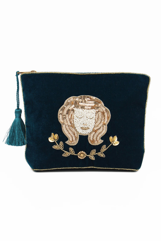 VIRGO MEDIUM POUCH - ZODIAC COLLECTION AUGUST 23rd - SEPTEMBER 22nd