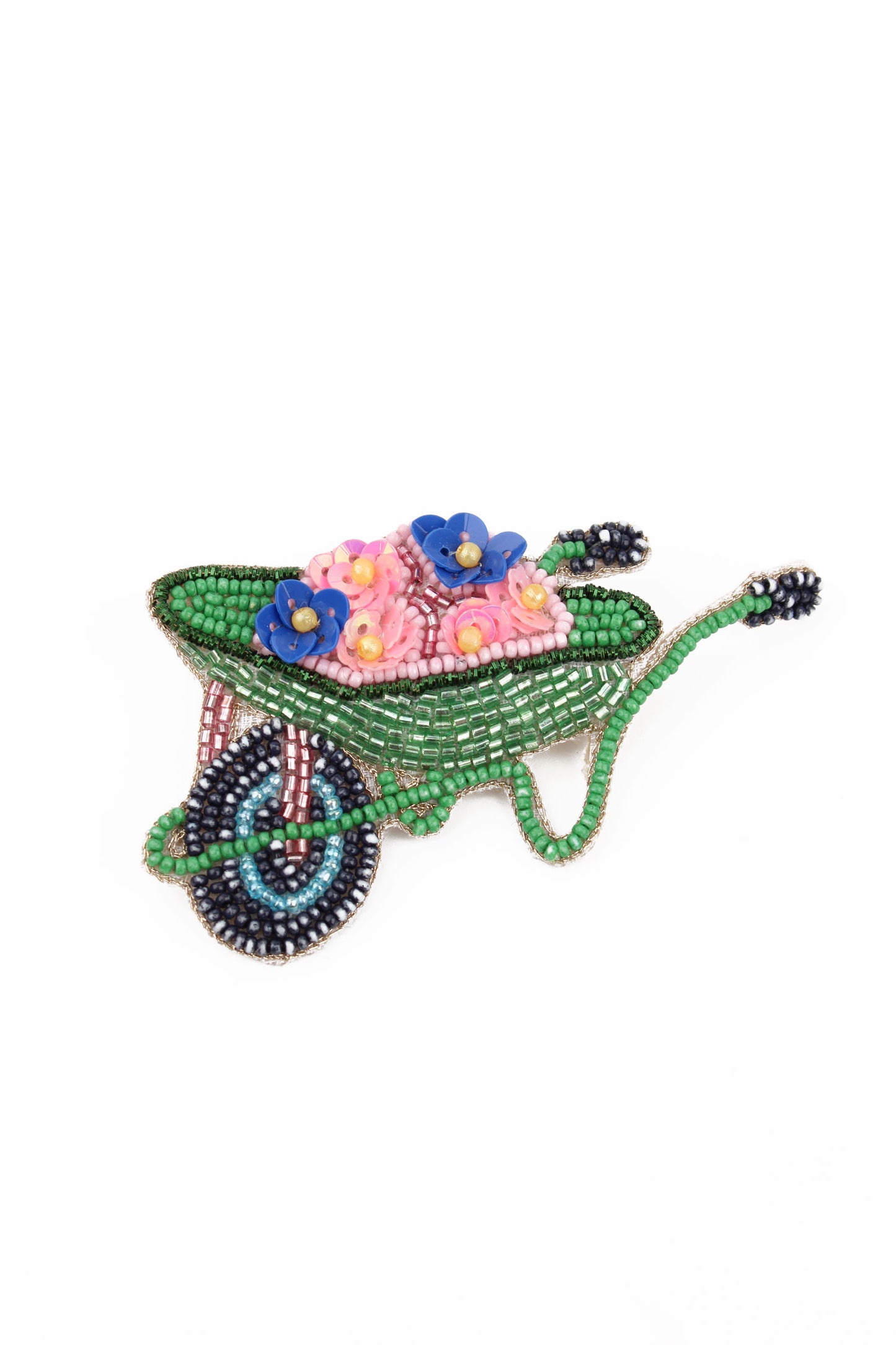WHEELBARROW BROOCH